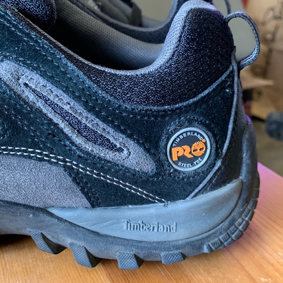 Timberland Pro Series Low Top Steel Toe Safety Shoes Lace Up Men size 8.5W - Picture 17 of 17